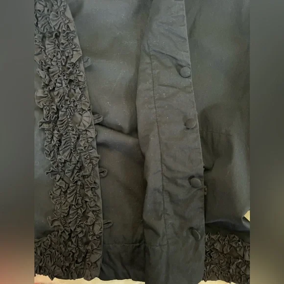 Anne Fontaine Ruffle Top, Sheer Sleeve - Picture 15 of 15